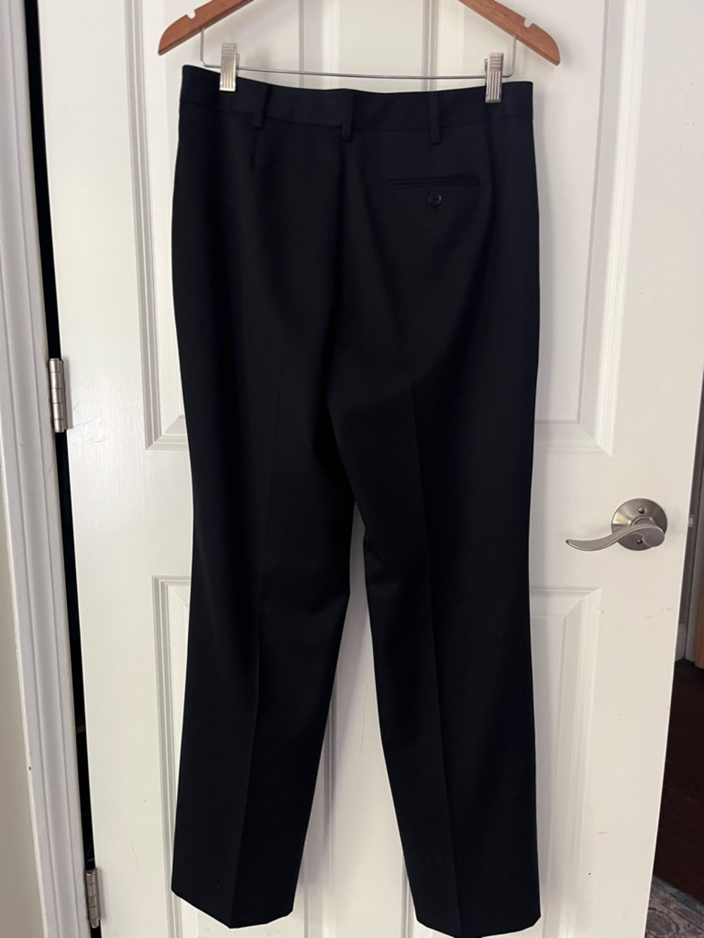 Brooks Brothers Caroline Fit 100% Wool, Navy, Size 8, straight leg trouser - Picture 5 of 5